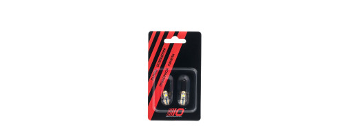 Светодиодная лампа цоколь T5, W1.2W Optima Premium, SAM Chip 3, 12V, (W2x4,6d), 1 лампа