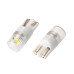 Светодиодная лампа W5W (T10) Optima Premium 80Lm, LG Chip, 0,84W, YELLOW, 12V, (W2.1X9.5D), комплект 2 шт.