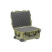 Кейс пластиковый OffRoadTeam Серия-Element модель EL613620 ЗЕЛЕНЫЙ, внутренние размеры 508*356*254мм, IP65, с колесами