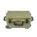 Кейс пластиковый OffRoadTeam Серия-Element модель EL613620 ЗЕЛЕНЫЙ, внутренние размеры 508*356*254мм, IP65, с колесами