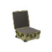Кейс пластиковый OffRoadTeam Серия-Element модель EL613875 ЗЕЛЕНЫЙ, внутренние размеры 595*555*300мм, IP65, с колесами