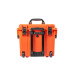 Кейс пластиковый OffRoadTeam Серия-Element модель EL613440 ОРАНЖЕВЫЙ, внутренние размеры 460*205*405мм, IP65, с колесами