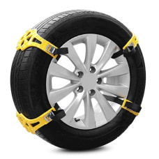 Браслеты противоскольжения для легковых авто комплект 8шт. арт: ORT-BELT-8