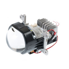 Светодиодная линза Optima Bi-LED MOTO 2.5 ", квадратный светодиодный модуль арт: LENS-2.5-BiLED-M