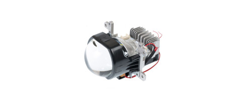 Светодиодная линза Optima Bi-LED MOTO 2.5 ", квадратный светодиодный модуль арт: LENS-2.5-BiLED-M