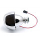 Биксеноновая линза Optima MICRO SEMIROUND 1.8 дюйма под лампу Н1 бленда c козырьком-SR арт: LENS-1.8-SR