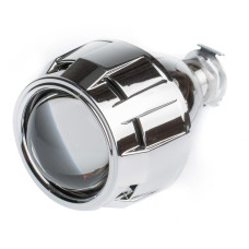 Биксеноновая линза Optima Classic 2.5" H1, модуль под лампу H1 2.5 дюйма бленда круглая 260 арт: LENS-2.5-260