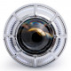 Биксеноновая линза Optima Nuclear Blast 3.0" D2S, модуль под лампу D2S 3.0 дюйма, бленда Nuclear Blast с АГ ССFL арт: LENS-3.0-NB