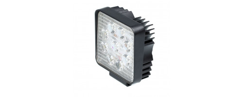 Фара светодиодная 27W, 9 LED, рабочий свет, 110*110*55мм арт: NL-W4027R