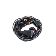 Проводка для 1 фары, проводов 3м, нагрузка MAX 30А, с клавишей и предохранителем арт: NL-PR-09
