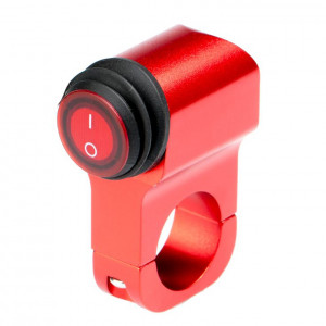 Выключатель влагозащищенный 2210R красный IP-65 арт: NL-KN-2210R