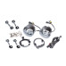 Светодиодная противотуманная фара OPTIMA LED FOG LIGHT 098 Nissan/Honda 90мм, 7W/0,4W, 5500K, 12V, комплект 2шт