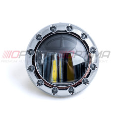 Светодиодная противотуманная фара Универсальная №20 95мм, c ДХО 1W, Epistar, 820Lm, 9W, Комплект 2шт
