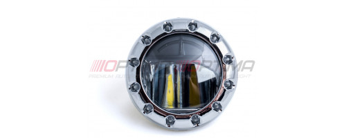 Светодиодная противотуманная фара Универсальная №20 95мм, c ДХО 1W, Epistar, 820Lm, 9W, Комплект 2шт