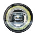 Светодиодная противотуманная фара OPTIMA LED FOG LIGHT 31266 Chevrolet, GM 100мм, 9W, DRL 3W, Повортотник 5500K, 12-24V, компл