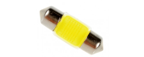 Светодиодная лампа Festoon 28mm Optima Premium COB, 5100K, 12V, (SV 7-8) 1 шт. арт: OP-F-28