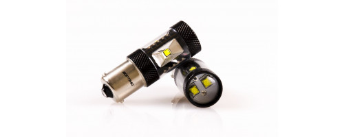 Светодиодная лампа P21W Optima Premium CAN, 30W, 12-24V, с обманкой 1 шт. арт: OP-P21W-CAN-30W