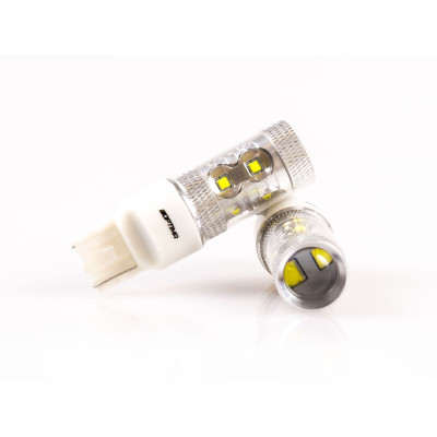 Светодиодная лампа 7443 (W21/5W) Optima Premium CREE 50W 12V (W3X16g) 1 шт. арт: OP-7443-50W