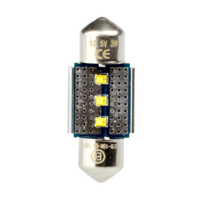 Светодиодная лампа Festoon 31mm Optima Premium, чип Philips, Canbus, white, (SV 7-8) с обманкой арт: OP-F-PH-CAN-31