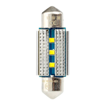 Светодиодная лампа Festoon 36mm Optima Premium, чип Philips, Canbus, white, (SV 8,5) с обманкой арт: OP-F-PH-CAN-36