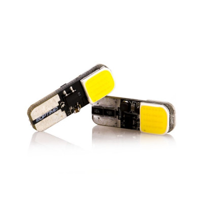 Светодиодная лампа W5W Optima Premium CANBUS 12-24V 4200К с обманкой 1 шт. арт: OP-W5W-COB-CAN-4K