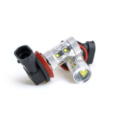 Светодиодная лампа H11/H9/H8 Optima DRL, CREE 50W 1600 люмен 1 шт. арт: OP-H11-50W