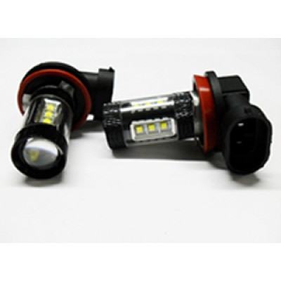 Светодиодная лампа H11/H9/H8 Optima DRL, CREE 80W 1800 люмен 1 шт. арт: OP-H11-80W
