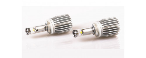 Светодиодная лампа H27/880 Optima LED Fog, CREE, 5100K, 12-24V, (PG13), комплект 2 лампы, 2700Lm на комплект арт: FOG-H27-5K