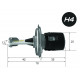 Автомобильная светодиодная лампа H4 Optima LED TURBINE комплект 2 лампы арт: TU-H4