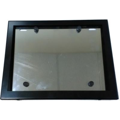 Рамка номерного знака МОТО из нержавеющей стали ЧЕРНАЯ арт: RN-05MB