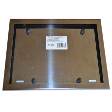 Рамка номерного знака МОТО из нержавеющей стали (марка стали 430) арт: RN-05M