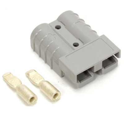 Разъем 2-х контактный, 50А, комплект (разъем Андерсена)