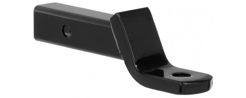 Насадка фаркопа Black, понижение 2", без шара, квадратный профиль длинна 10-1/4" (250мм)