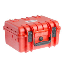 Кейс пластиковый объем 12.57л, КРАСНЫЙ внутренние размеры 330*231*165мм, IP67