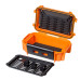 Кейс пластиковый объем 2.57л, Orange, для инструмента внутренние размеры 230*140*80мм, IP67 (ORT231408)