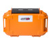 Кейс пластиковый объем 2.57л, Orange, для инструмента внутренние размеры 230*140*80мм, IP67 (ORT231408)