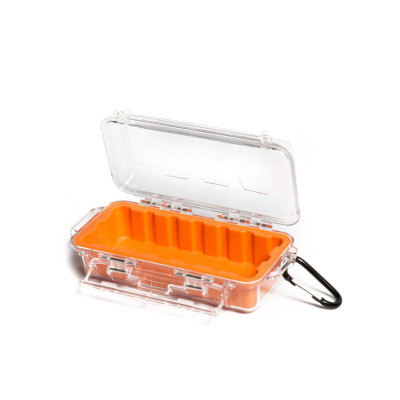 MC Кейс пластиковый малый с прозрачной крышкой, внешний размер 130*90*40мм