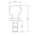 Шар для фаркопа 1-7/8"X7/8"X2-1/8" 2 тонны палец 7/8"