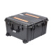 Кейс пластиковый OffRoadTeam Серия-Alps объем 129,41л, внутренние разм 602*609*353мм, IP67,  с колёсами