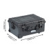 Кейс защитный Condor Classic модель CC-215014, внутренние размеры 517*392*229 мм, IP67