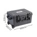 Защитный кейс Corsica C523827-Wheels, внутренние размеры 528*385*277 мм, IP67, с колесами