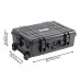 Защитный кейс Corsica C594219-Wheels, внутренние размеры 590*420*190 мм, IP67, с колесами