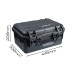 Кейс пластиковый OffRoadTeam Серия-Element AIR модель EL611450 ЧЕРНЫЙ, внутренние размеры 405*260*205мм, IP65