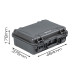 Кейс пластиковый OffRoadTeam Серия-Element модель EL613310 ЧЕРНЫЙ, внутренние размеры 442*303*160мм, IP65