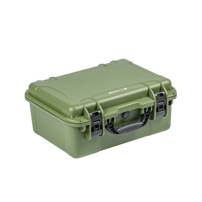 Кейс пластиковый OffRoadTeam Серия-Element модель EL613420 ЗЕЛЕНЫЙ, внутренние размеры 465*330*210мм, IP65