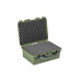 Кейс пластиковый OffRoadTeam Серия-Element модель EL613420 ЗЕЛЕНЫЙ, внутренние размеры 465*330*210мм, IP65