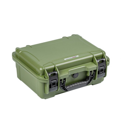 Кейс пластиковый OffRoadTeam Серия-Element модель EL613450 ЗЕЛЕНЫЙ, внутренние размеры 380*258*173мм, IP65