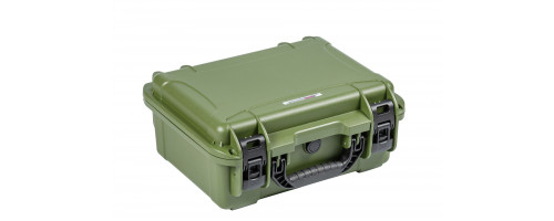 Кейс пластиковый OffRoadTeam Серия-Element модель EL613450 ЗЕЛЕНЫЙ, внутренние размеры 380*258*173мм, IP65