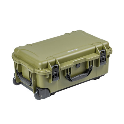 Кейс пластиковый OffRoadTeam Серия-Element модель EL613500 ЗЕЛЕНЫЙ, внутренние размеры 532*312*223мм, IP65, с колесами