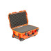 Кейс пластиковый OffRoadTeam Серия-Element модель EL613500 ОРАНЖЕВЫЙ, внутренние размеры 532*312*223мм, IP65, с колесами